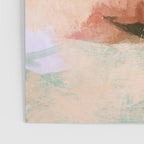 pink peachy branch in summer garden Poster Gallery Image 3