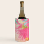 pink peachy branch in summer garden Wine Chiller Gallery Image 2