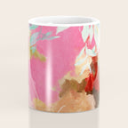 pink peachy branch in summer garden Coffee Mug Gallery Image 4
