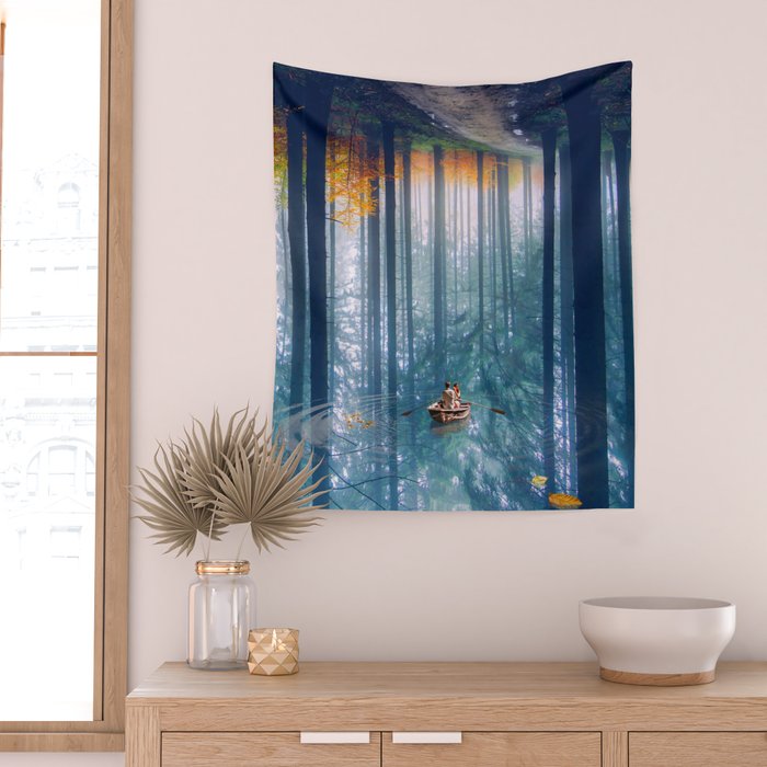 The upside of falling down Wall Tapestry Gallery Image 2