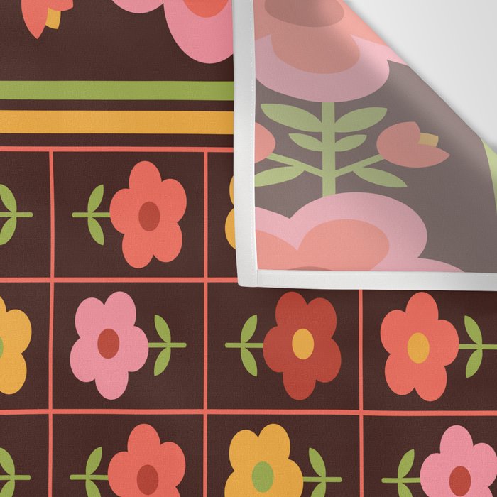 Retro Brownie Wall Tapestry Gallery Image 3