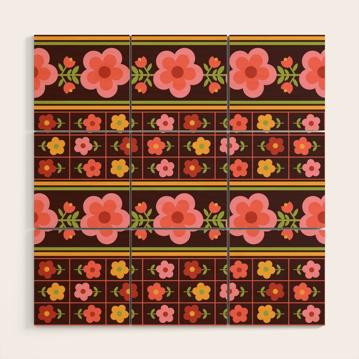 Retro Brownie Wood Wall Art Gallery Image 1