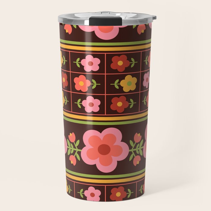 Retro Brownie Travel Mug Gallery Image 1