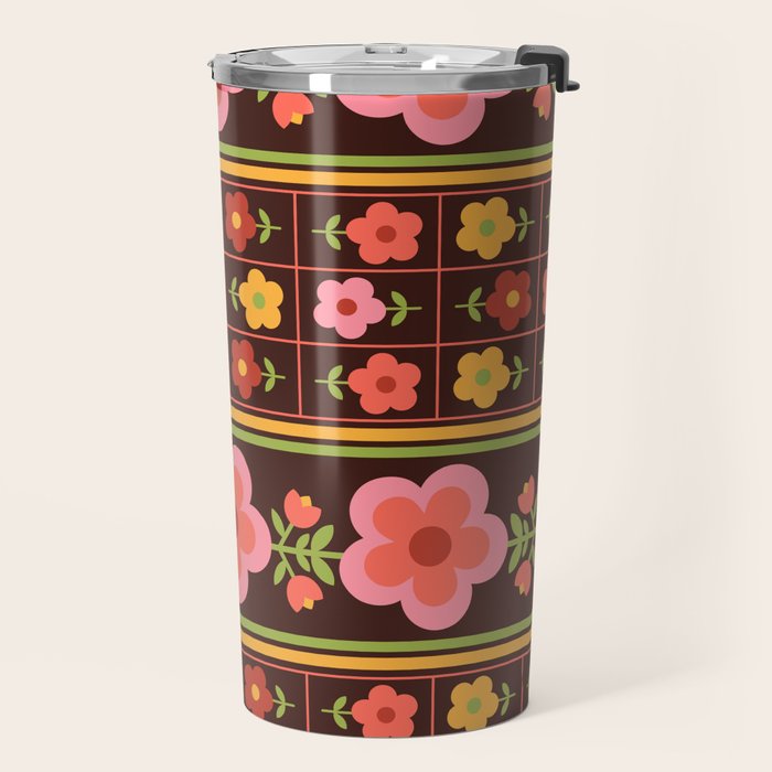 Retro Brownie Travel Mug Gallery Image 2