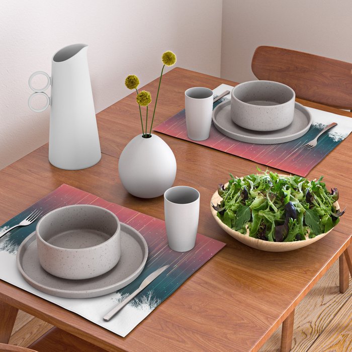 Meteoric rainfall Placemat Gallery Image 2