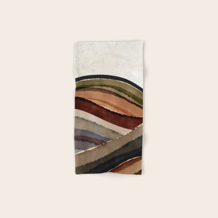 Fall Abstract Bath Towel Gallery Image 1