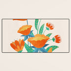 Summer Flowers I Desk Mat Gallery Image 3