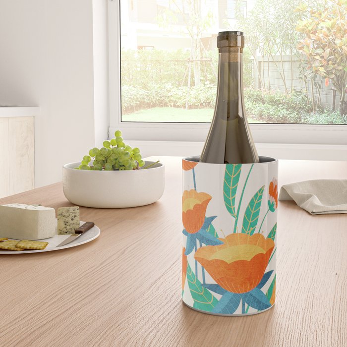 Summer Flowers I Wine Chiller Gallery Image 4