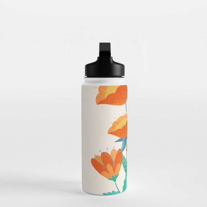 Summer Flowers I Water Bottle Gallery Image 3