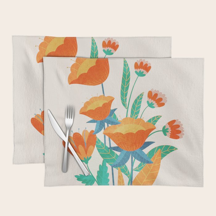 Summer Flowers I Placemat Gallery Image 1