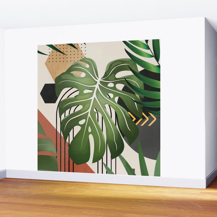 Nature Geometry XVI Wall Mural Gallery Image 2