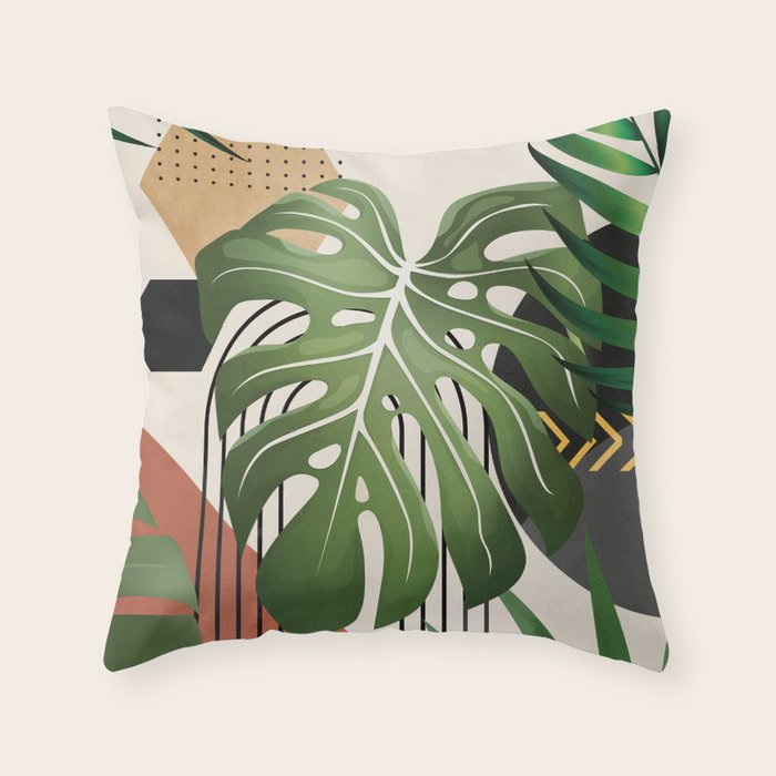 Nature Geometry XVI Throw Pillow Gallery Image 6