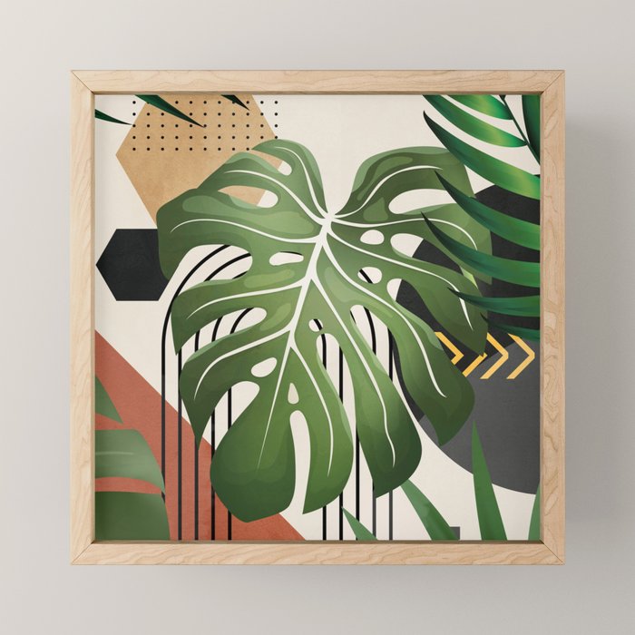 Nature Geometry XVI Mini Art Print Gallery Image 1