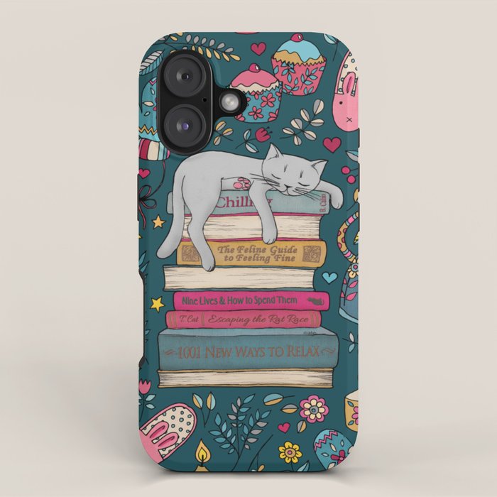 How to Hygge Like a Cat iPhone Case Gallery Image 1