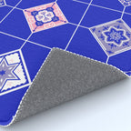 Talavera Mexican Tile - Pink & Periwinkle Palette Rug Gallery Image 4