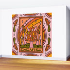 15. Devil Tarot Mushroom Wall Mural Gallery Image 2