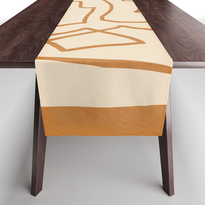 Abstract line art/3 Table Runner Gallery Image 1