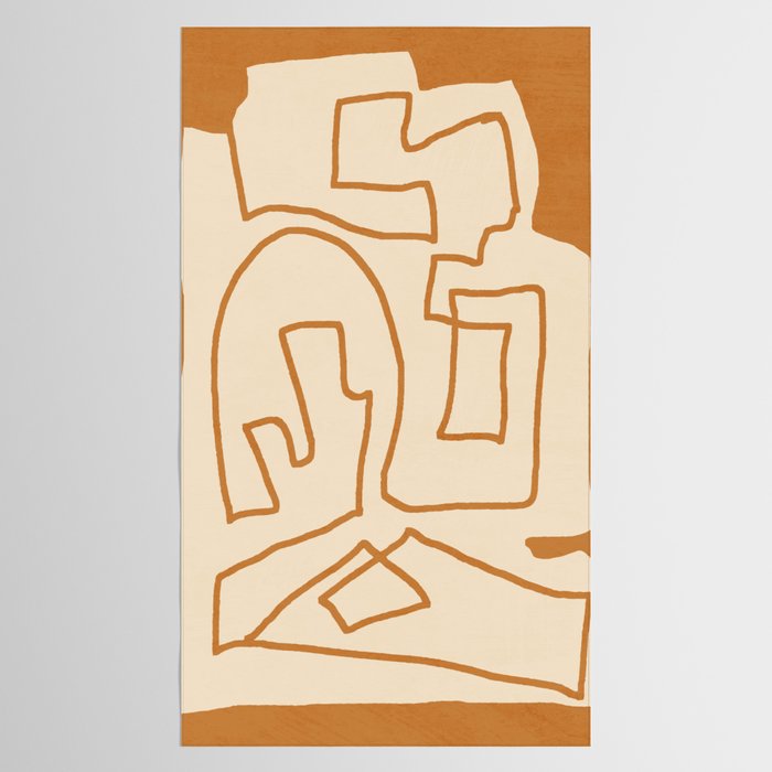 Abstract line art/3 Tablecloth Gallery Image 2