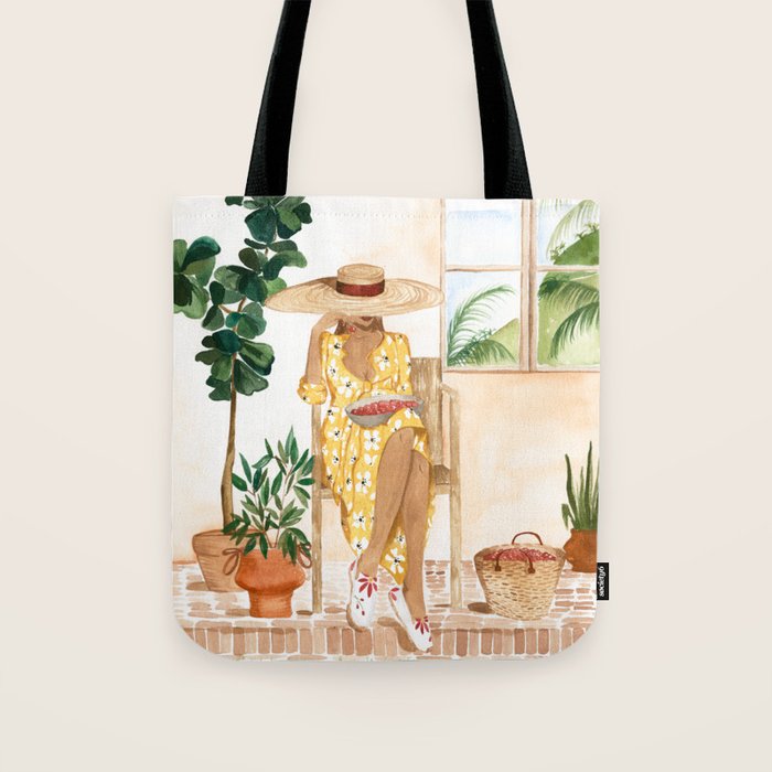 Cherries in Croatia Tote Bag Gallery Image 1
