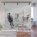 Running with the horses Wall Mural Gallery Image 1