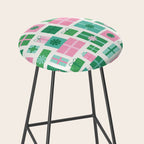 Oh What Fun - Pink and Green Stool Gallery Image 2