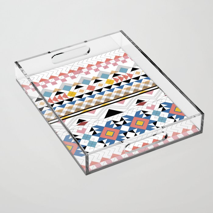 Modern Tribal G Acrylic Tray Gallery Image 1