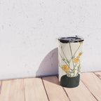 Blooming Wildflowers Yellow 2 Travel Mug Gallery Image 4