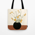 Blooming Wildflowers Yellow 2 Tote Bag Gallery Image 1