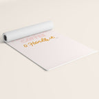 Put Your Hair Up, Drink Some Coffee & Handle It Yoga Mat Gallery Image 2