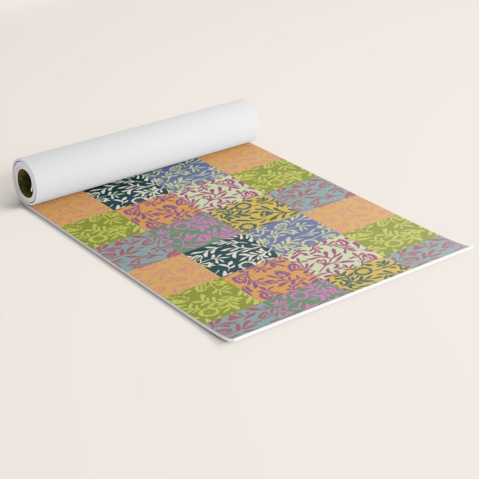 Full color patch Yoga Mat Gallery Image 2