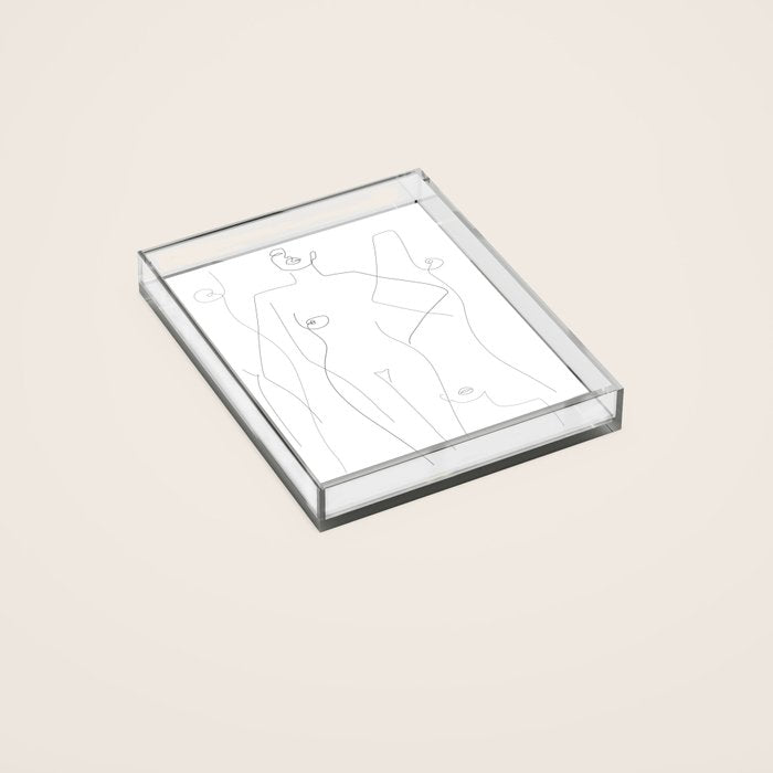 Nude and Naked Acrylic Tray Gallery Image 2