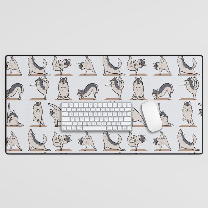 Wolf Yoga Desk Mat Gallery Image 1