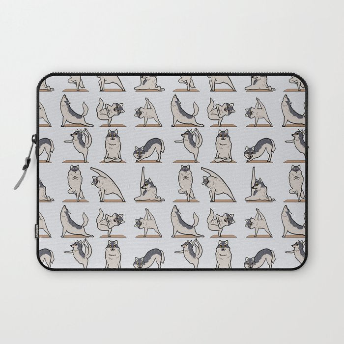 Wolf Yoga Laptop Sleeve Gallery Image 1