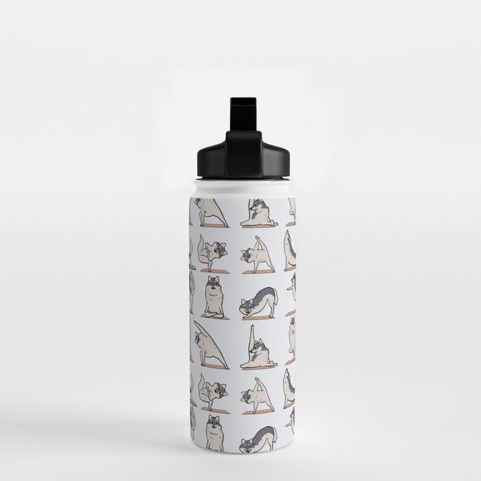 Wolf Yoga Water Bottle Gallery Image 2