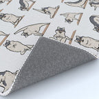 Wolf Yoga Rug Gallery Image 4