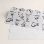 Wolf Yoga Wrapping Paper Gallery Image 2