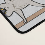 Wolf Yoga Desk Mat Gallery Image 4