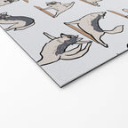 Wolf Yoga Welcome Mat Gallery Image 2