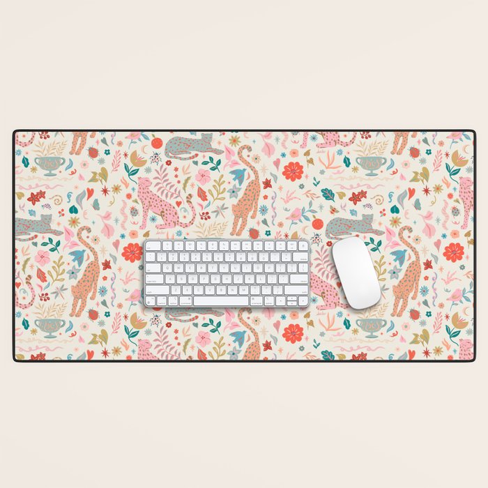 Boho Jungle Desk Mat Gallery Image 1