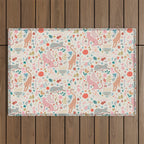 Boho Jungle Outdoor Rug Gallery Image 1