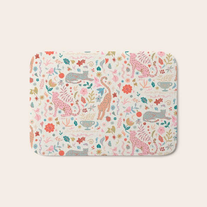 Boho Jungle Bath Mat Gallery Image 1