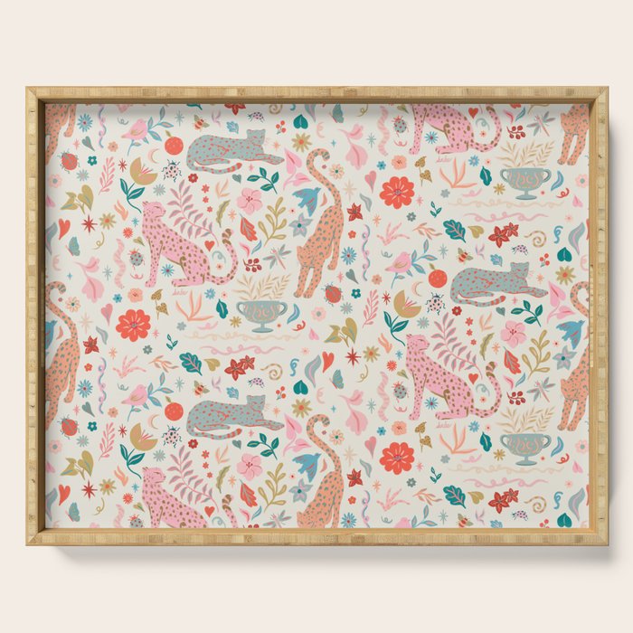 Boho Jungle Serving Tray Gallery Image 1