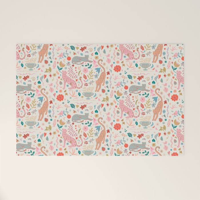 Boho Jungle Welcome Mat Gallery Image 1