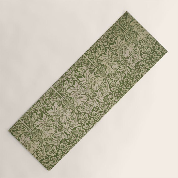 William Morris "Brer rabbit" 4. Yoga Mat Gallery Image 1