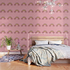 Bow Rainbow in Pink Wallpaper Gallery Image 3