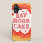 EAT MORE CAKE iPhone Case Gallery Image 1