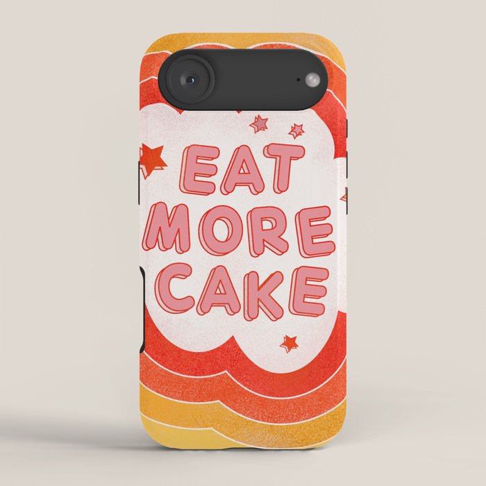 EAT MORE CAKE iPhone Case Gallery Image 2