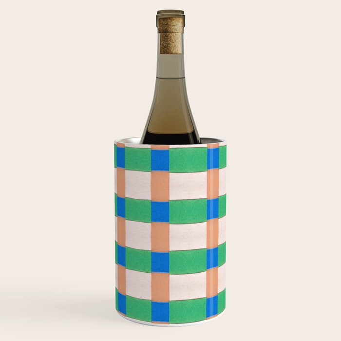 Paper Weaving Pattern #3 Wine Chiller Gallery Image 3