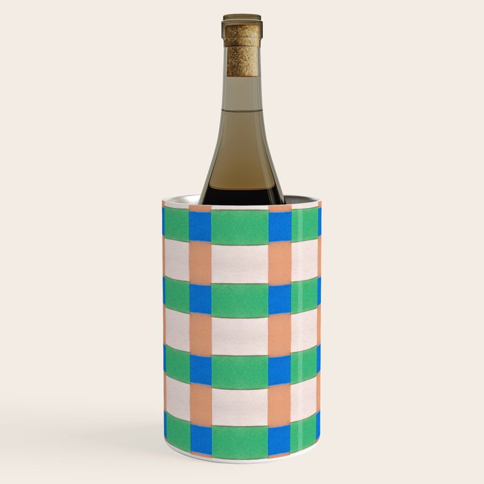 Paper Weaving Pattern #3 Wine Chiller Gallery Image 1