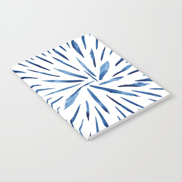Indigo Sparks | Watercolor Pattern Notebook Gallery Image 2